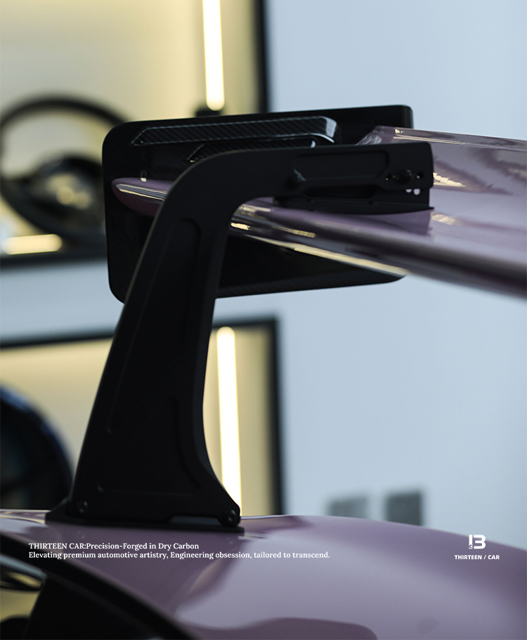 REAR SPOILER WING M2 M3 M4 -V1X Pinkish-purple
