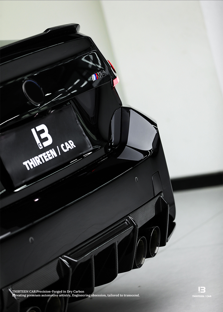 REAR DIFFUSER M2 G87 R44 black