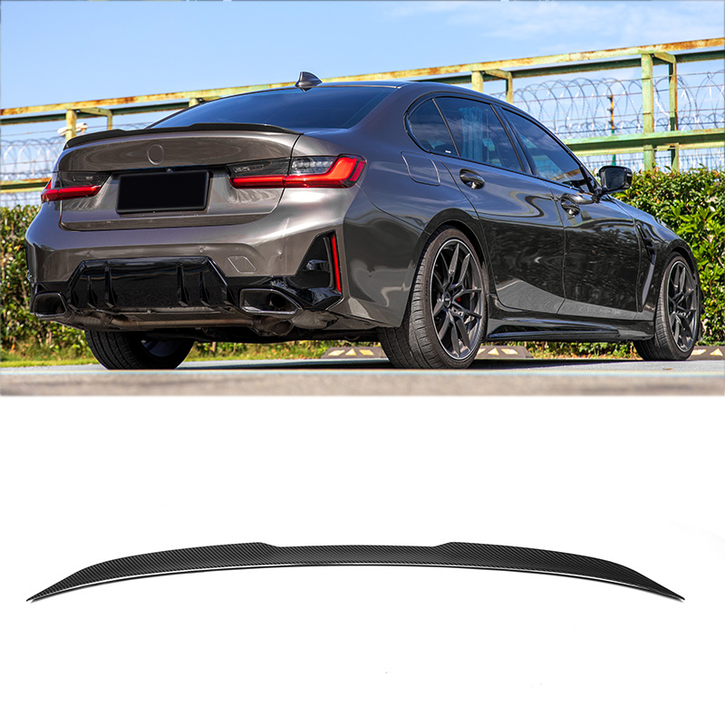 Rear Trunk Spoiler M Style for BMW G20 G80 - Image 2