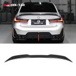 Rear Spoiler PRO Style Real Dry Carbon Fiber for BMW G20 3 Series & M3 G80