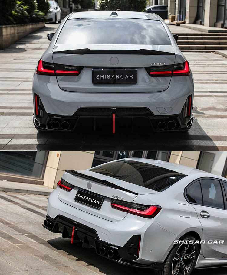 Rear Trunk Spoiler M4 Style for BMW 3 Series G20 G28 & M3 G80