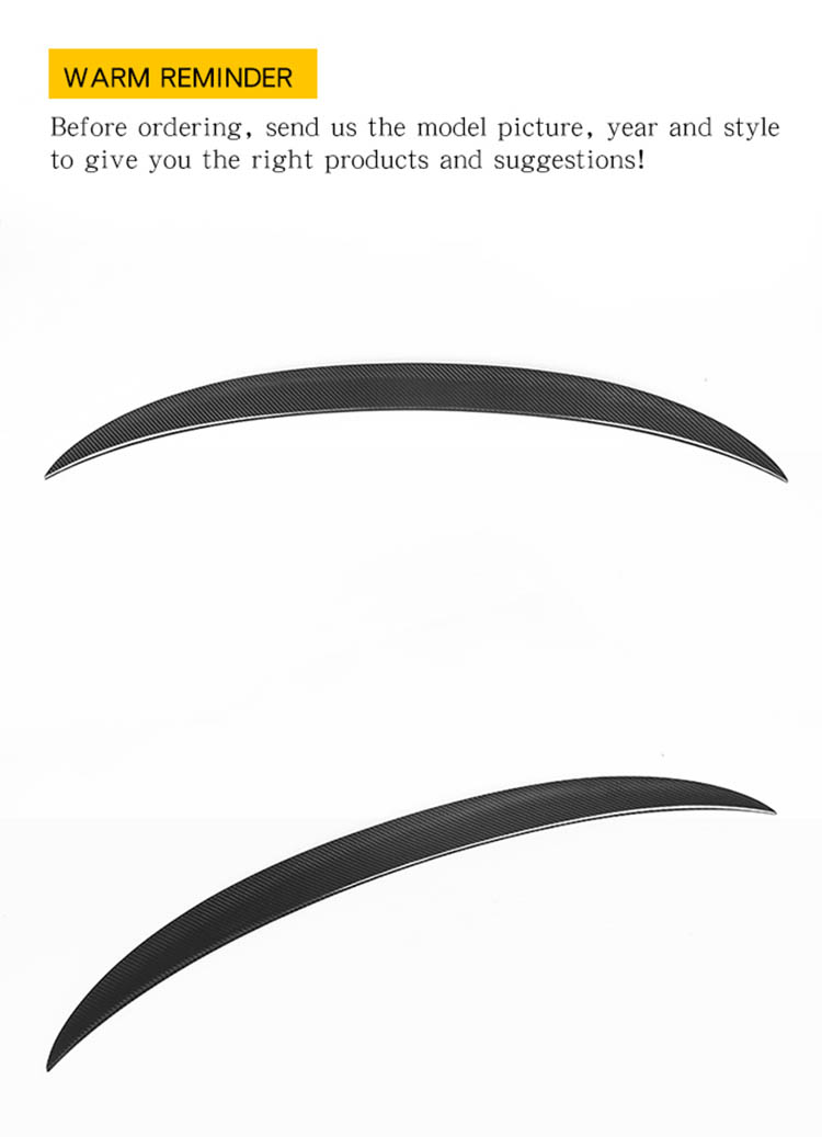 Rear Spoiler MP Style for BMW M3 G80 G20