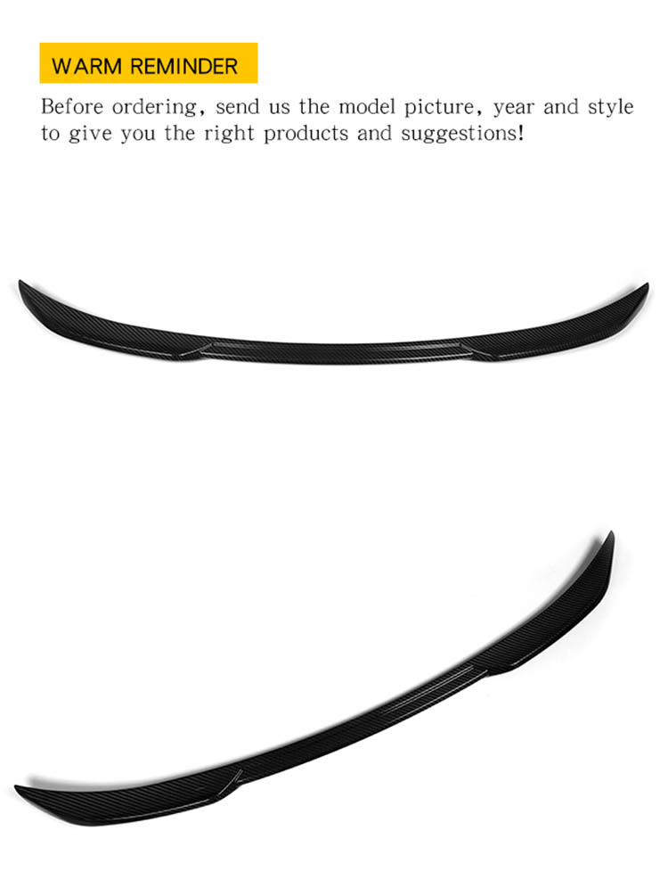 Rear Trunk Spoiler for BMW 3 Series G20 G28 & M3 G80