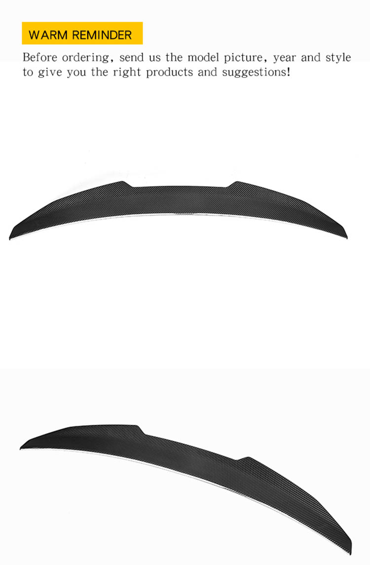 Rear Trunk Spoiler 3 Series G20 Sedan & M3 G80 PSM