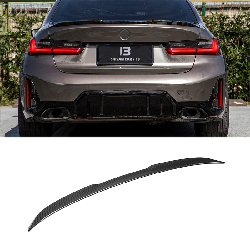 Rear Trunk Spoiler M Style for BMW G20 G80