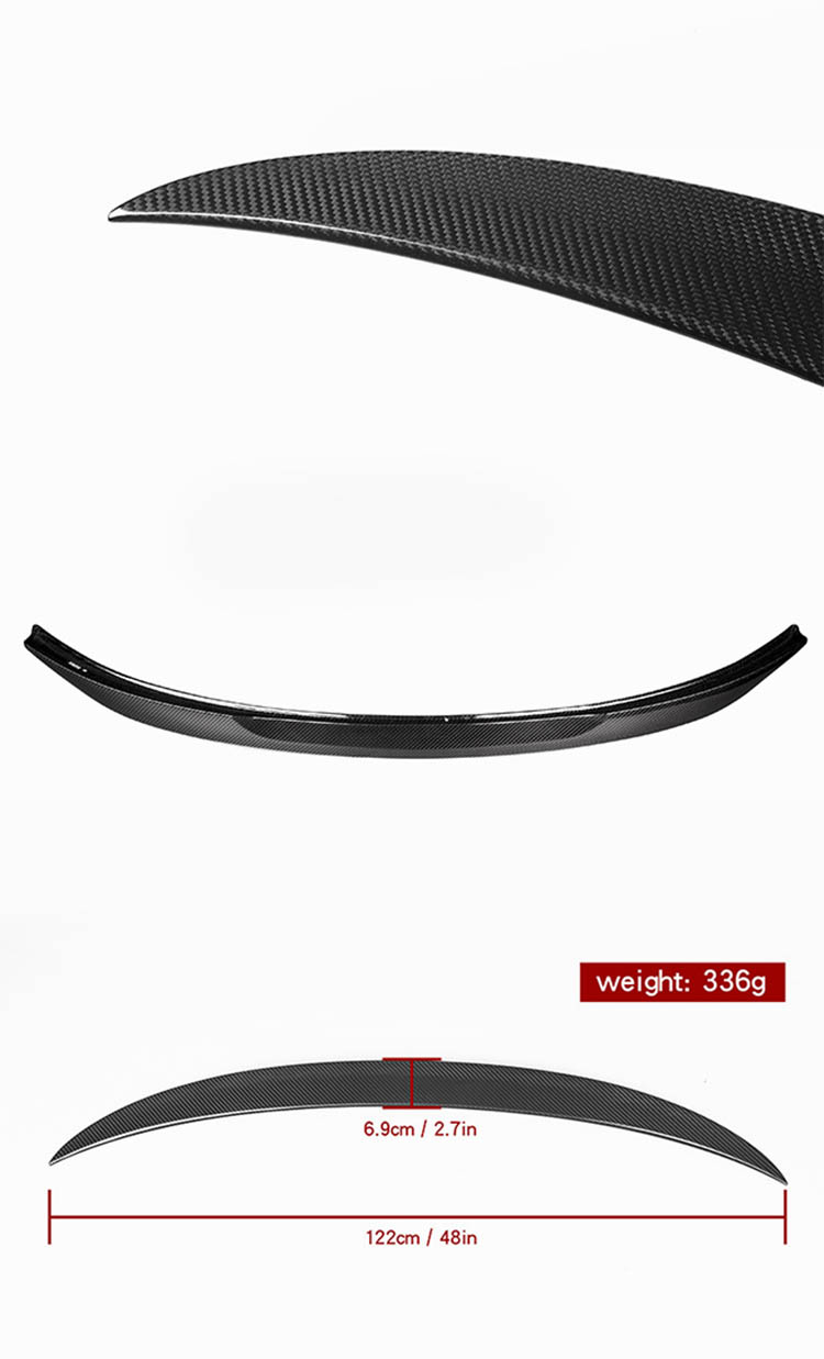 Rear Spoiler MP Style for BMW M3 G80 G20