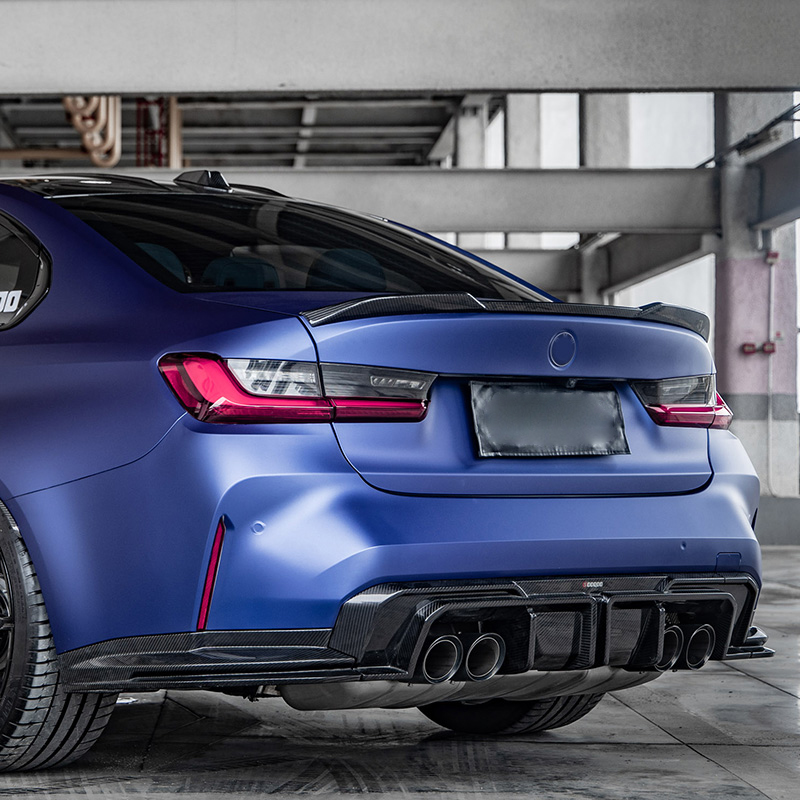 Rear Trunk Spoiler for BMW G22 G82 - Image 3