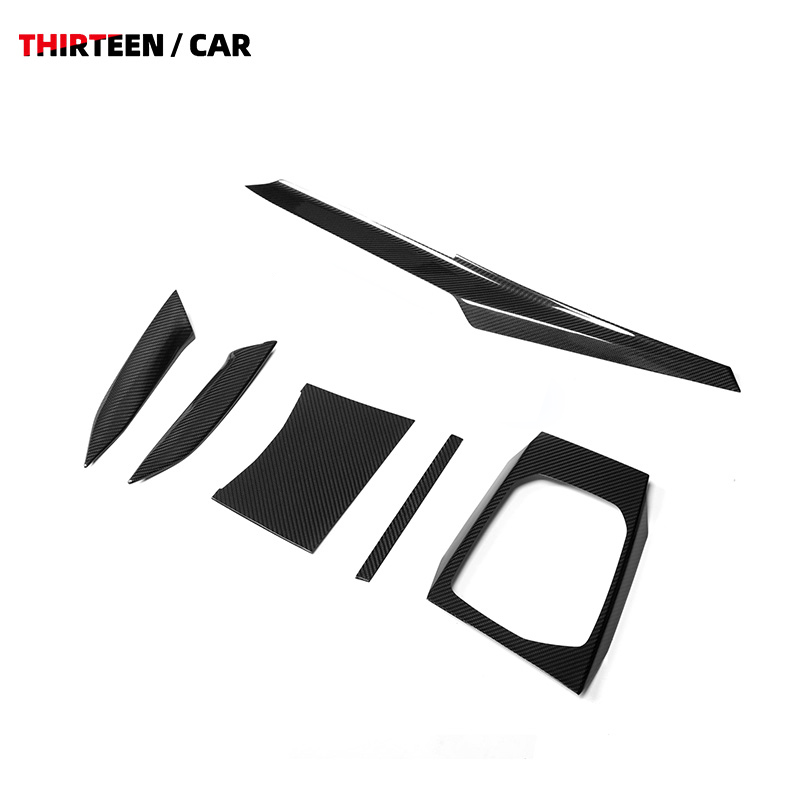 Interior Dashboard & Center Console Trim Cover 6PCS for BMW 2 3 4 Series LCI - Image 4