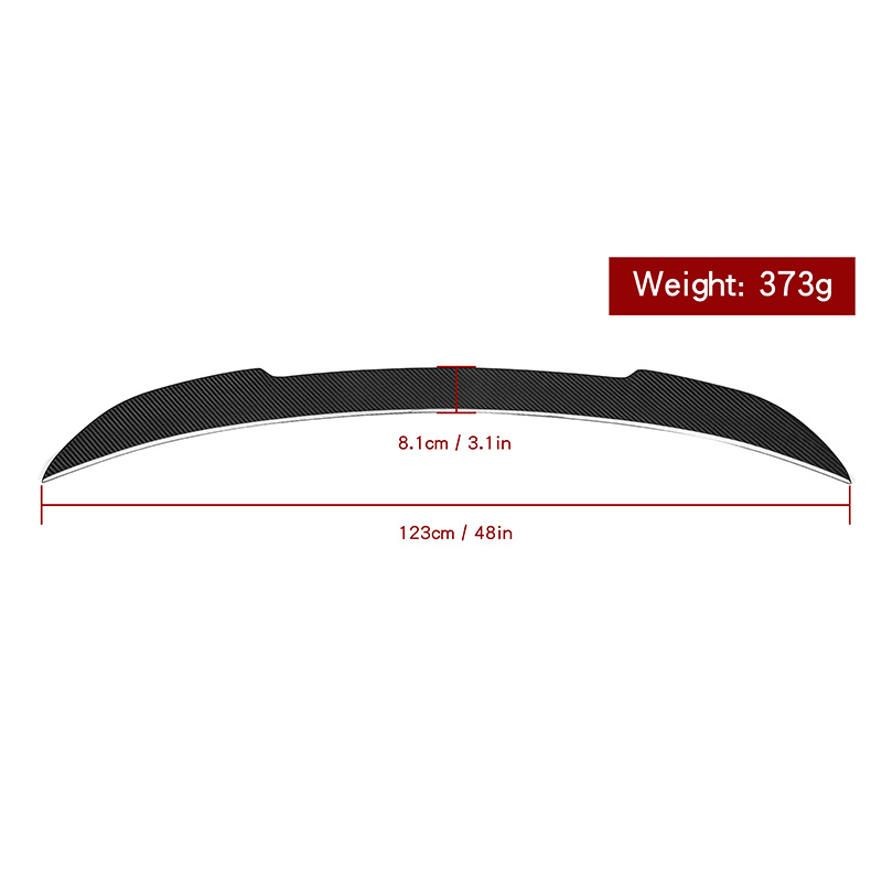 Rear Trunk CS Spoiler for BMW 3 Series G20 & M3 G80 - Image 6