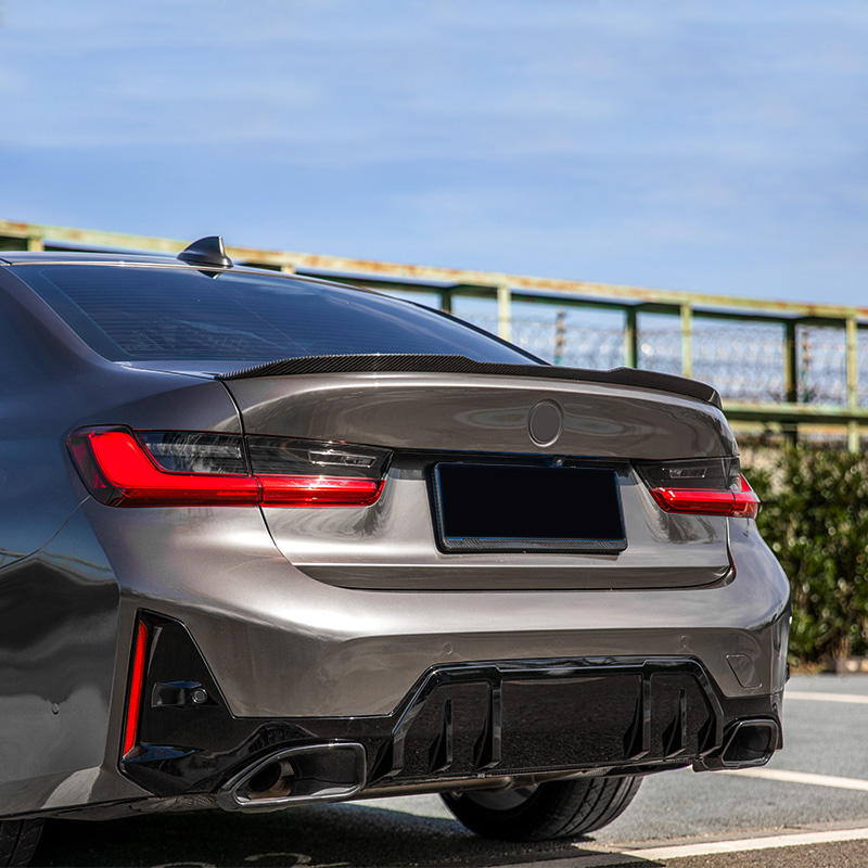 Rear Trunk Spoiler M Style for BMW G20 G80 - Image 6