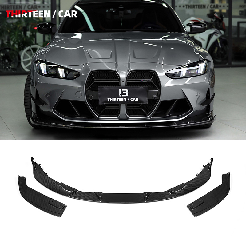 Dry Carbon Fiber Front Lip Splitter M3 M4 3D Style