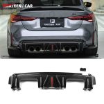 Rear Diffuser with LED Light Strip for M3 M4
