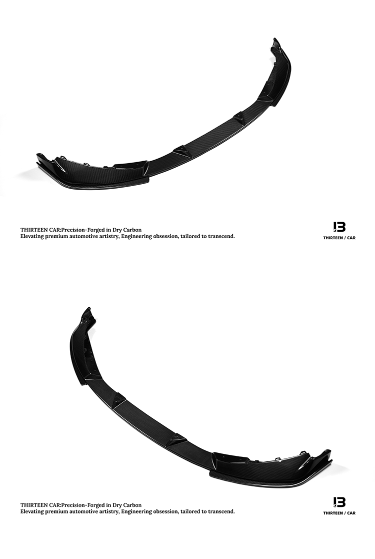Dry Carbon Fiber Front Lip Splitter M3 M4 3D Style