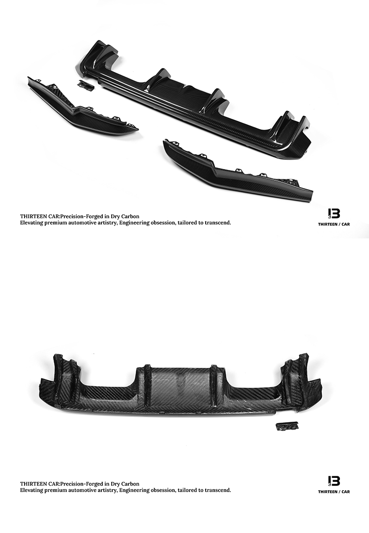 Rear Diffuser 3D Style for M3 M4