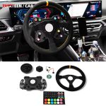 Quick-Release Steering Wheel Hub with OEM Protocol for BMW