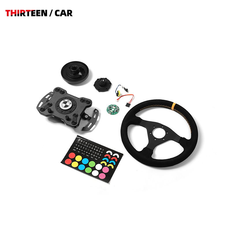 Quick-Release Steering Wheel Hub with OEM Protocol for BMW - Image 3
