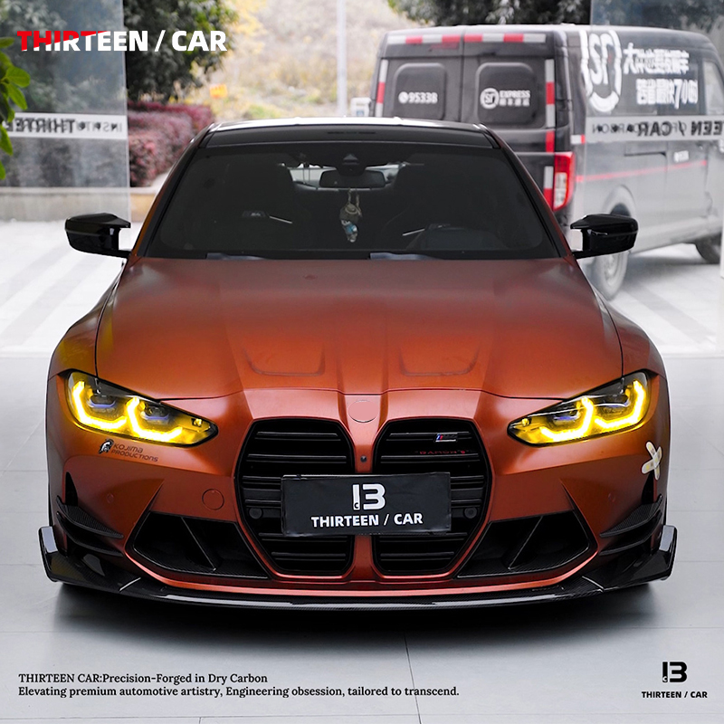 Front Splitter M3 M4 G80 G82 CSL Bumper Lip - Image 6