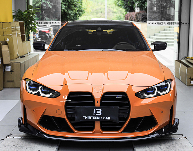 Front Lip Splitter M3 M4 G80 G82 CSL Lip Spoiler
