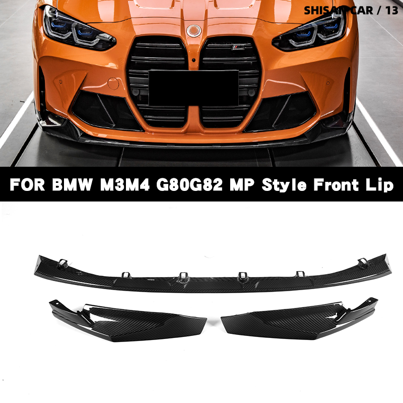 Front Lip MP Style for M3 G80/G81 & M4 G82/G83 dry carbon