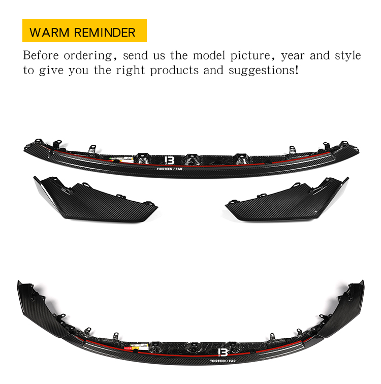 Front Lip Splitter M3 M4 G80 G82 CS Style