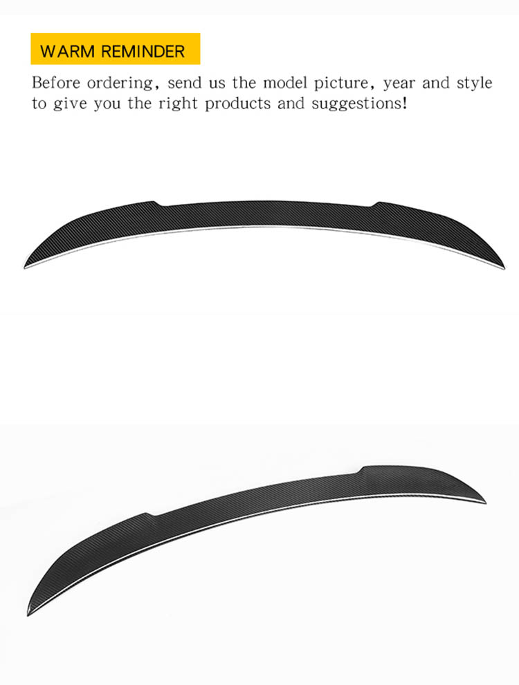 Rear Trunk CS Spoiler for BMW 3 Series G20 & M3 G80