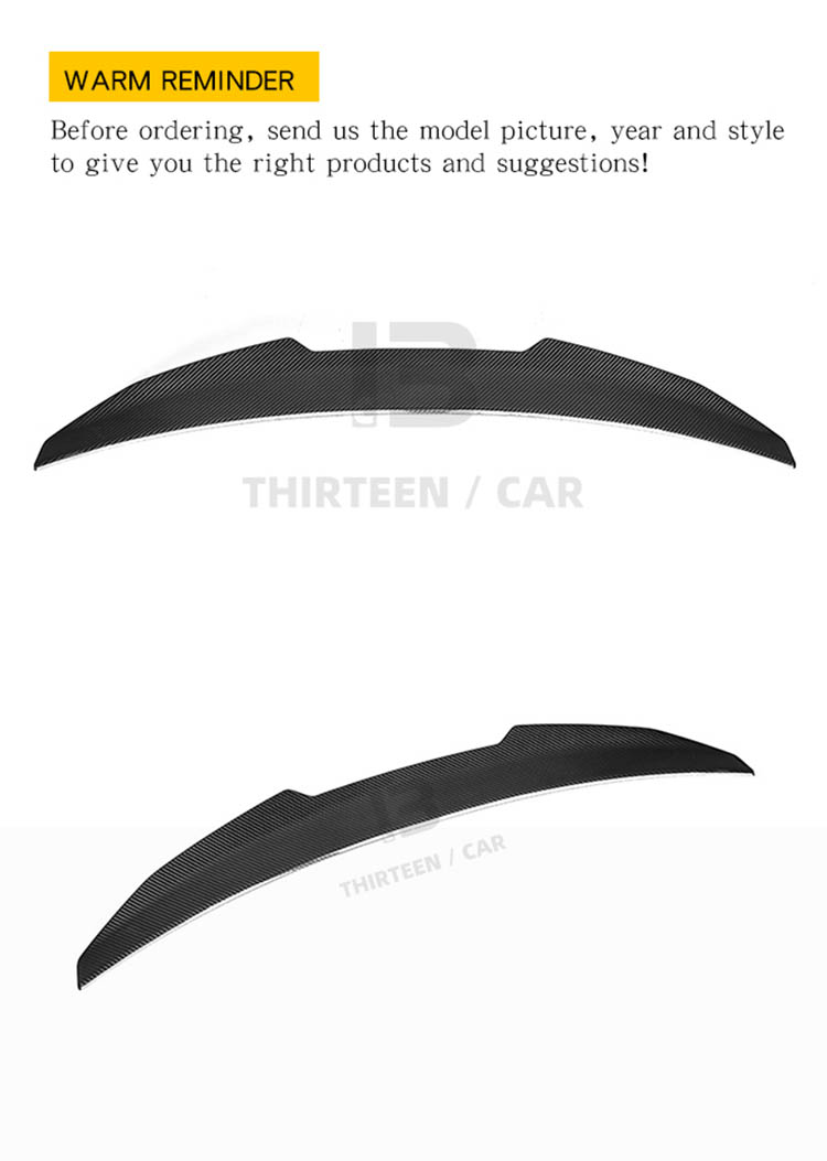 Rear Spoiler 4 Series G22 Coupe & M4 G82 PSM