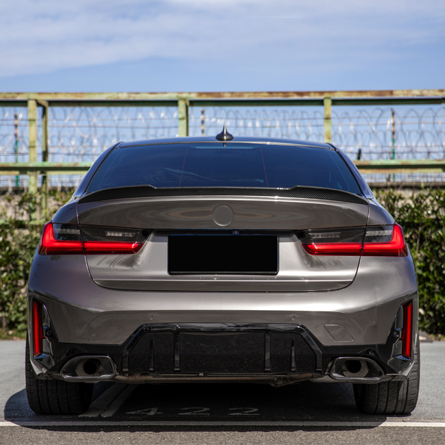 Rear Trunk Spoiler M4 Style for BMW 3 Series G20 G28 & M3 G80 - Image 7