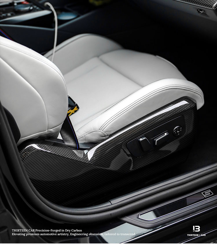 Seat Side Adjustment Panel Trim Cover for M5 G90 G99
