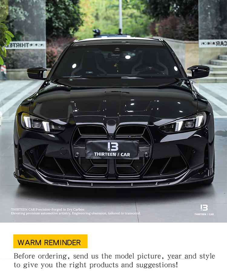 Front Lip Splitter M3 M4 CT Style