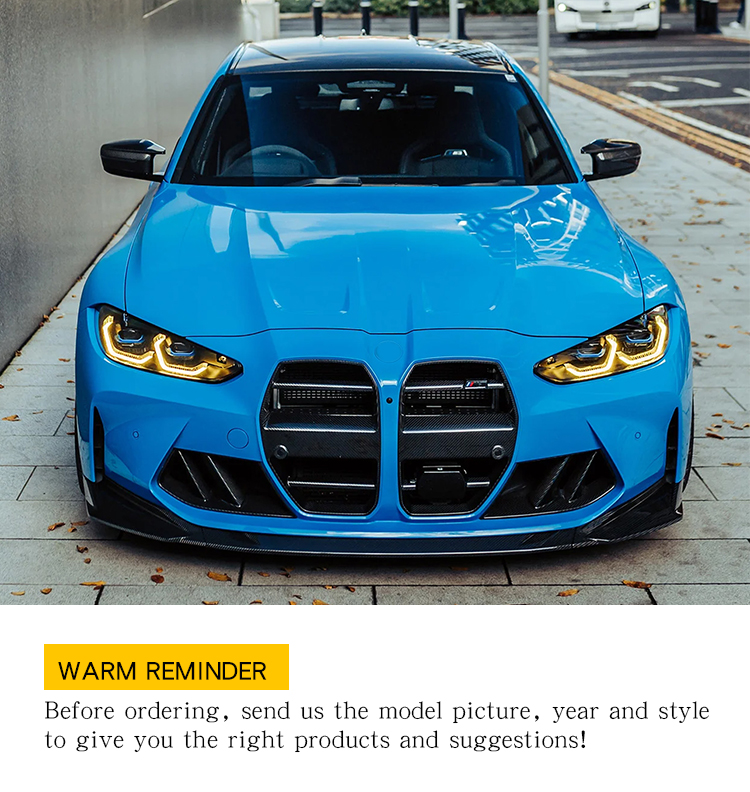 Front Lip Splitter M3 M4 G80 G82 SP2 Style
