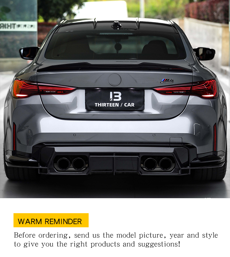 Rear Diffuser for G80 G82 G83 PSM Style