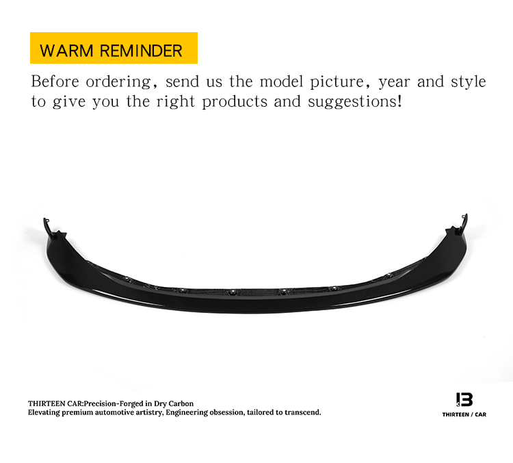 Front Lip M3 M4 G80/G82/G83 RSC Style