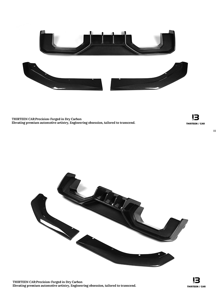Rear Diffuser AD Style for G80 G82