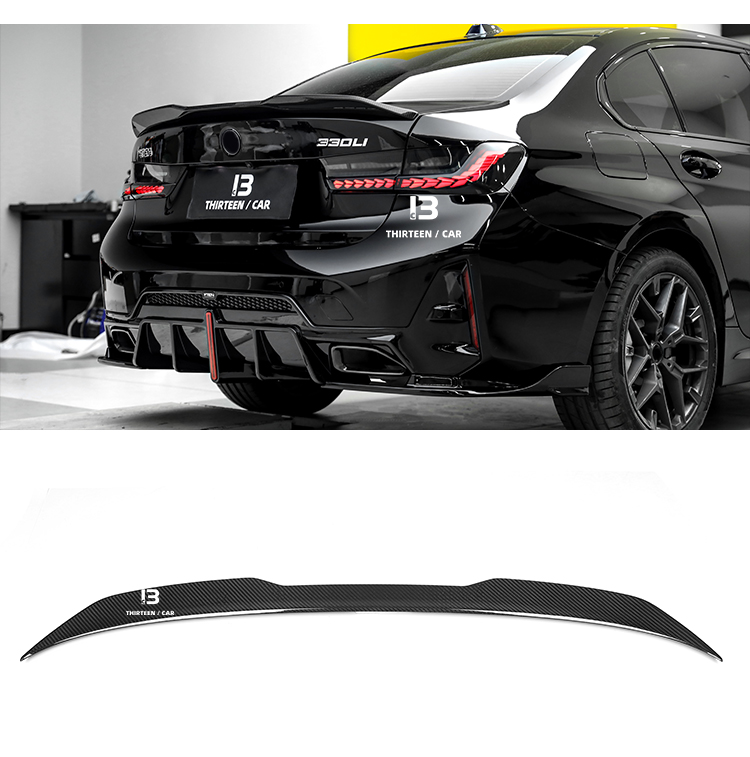 Rear Spoiler PRO Style Real Dry Carbon Fiber for BMW G20 3 Series & M3 G80