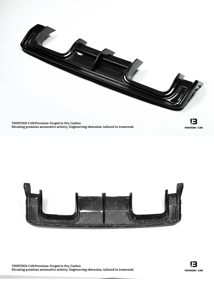 Rear Diffuser V Style for G80 G82 G83