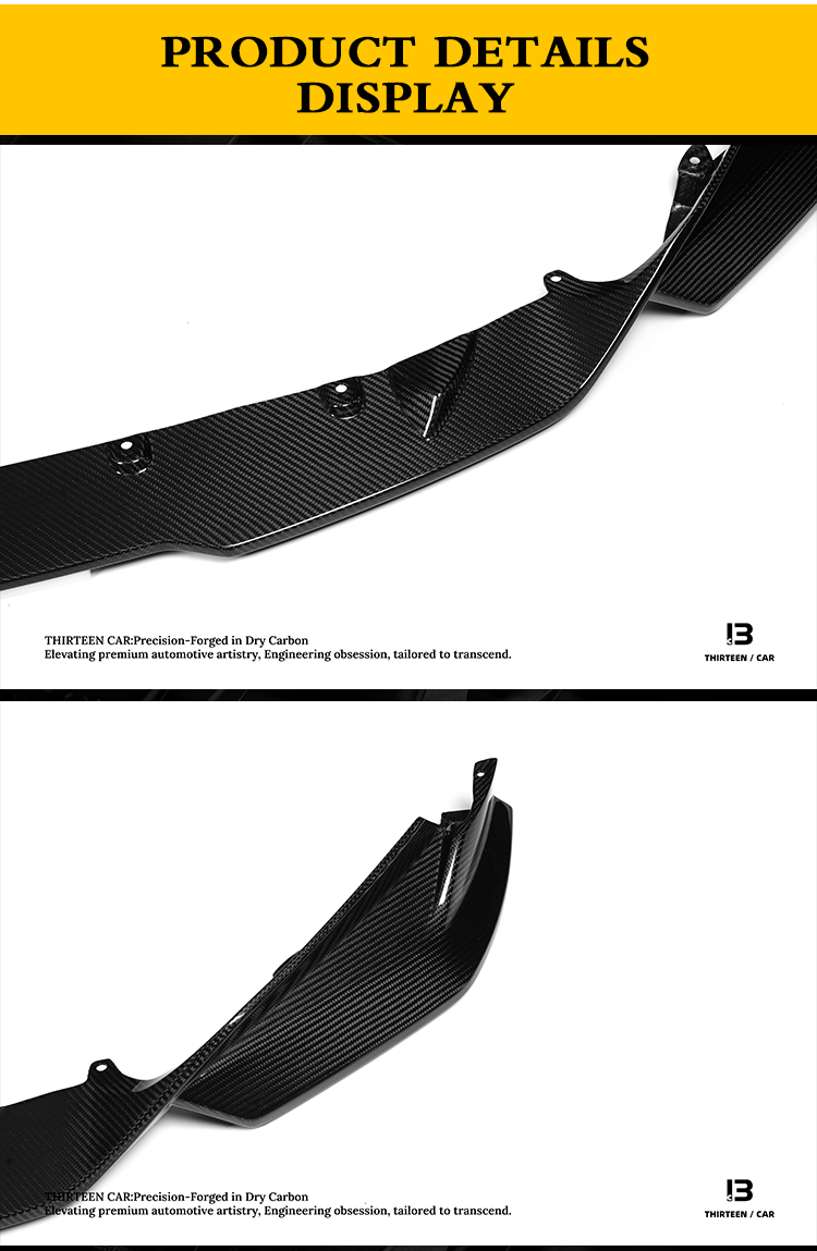 Front Bumper Lip M3 M4 G80/G82/G83 CFA Style