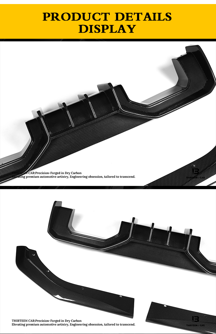 Rear Diffuser AD Style for G80 G82
