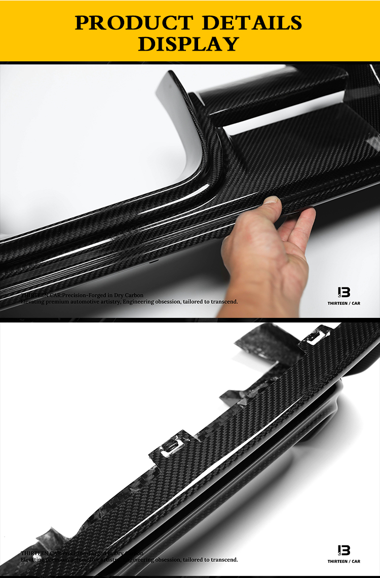 Rear Diffuser V Style for G80 G82 G83