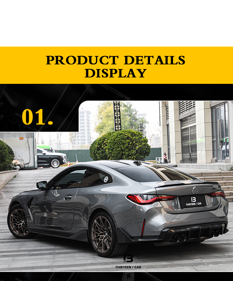Rear Diffuser M3 M4 G80 G82 MP Style
