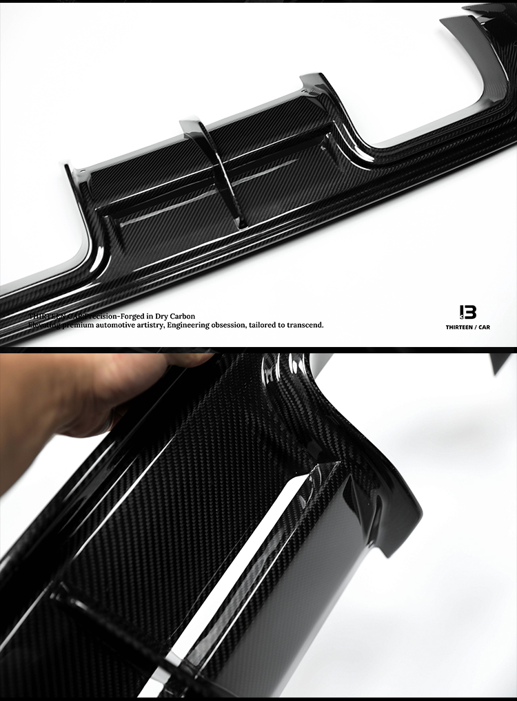 Rear Diffuser V Style for G80 G82 G83