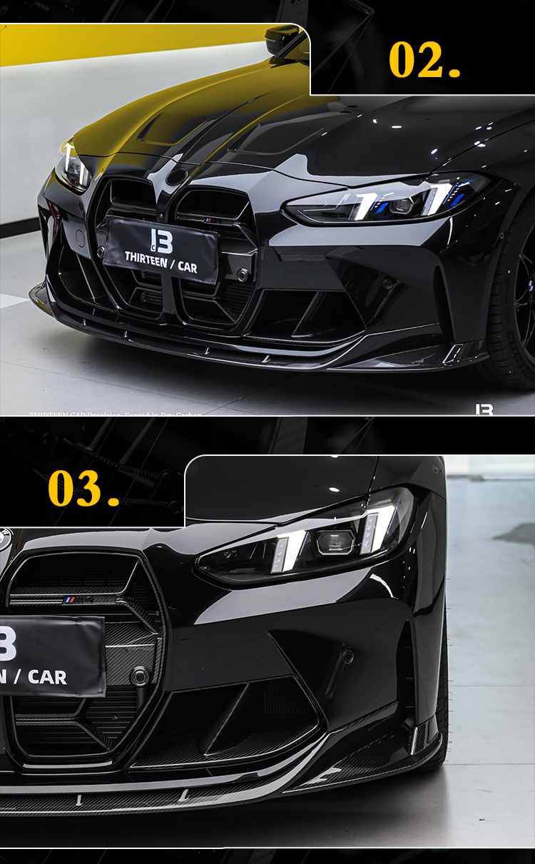 Front Lip Splitter M3 M4 CT Style