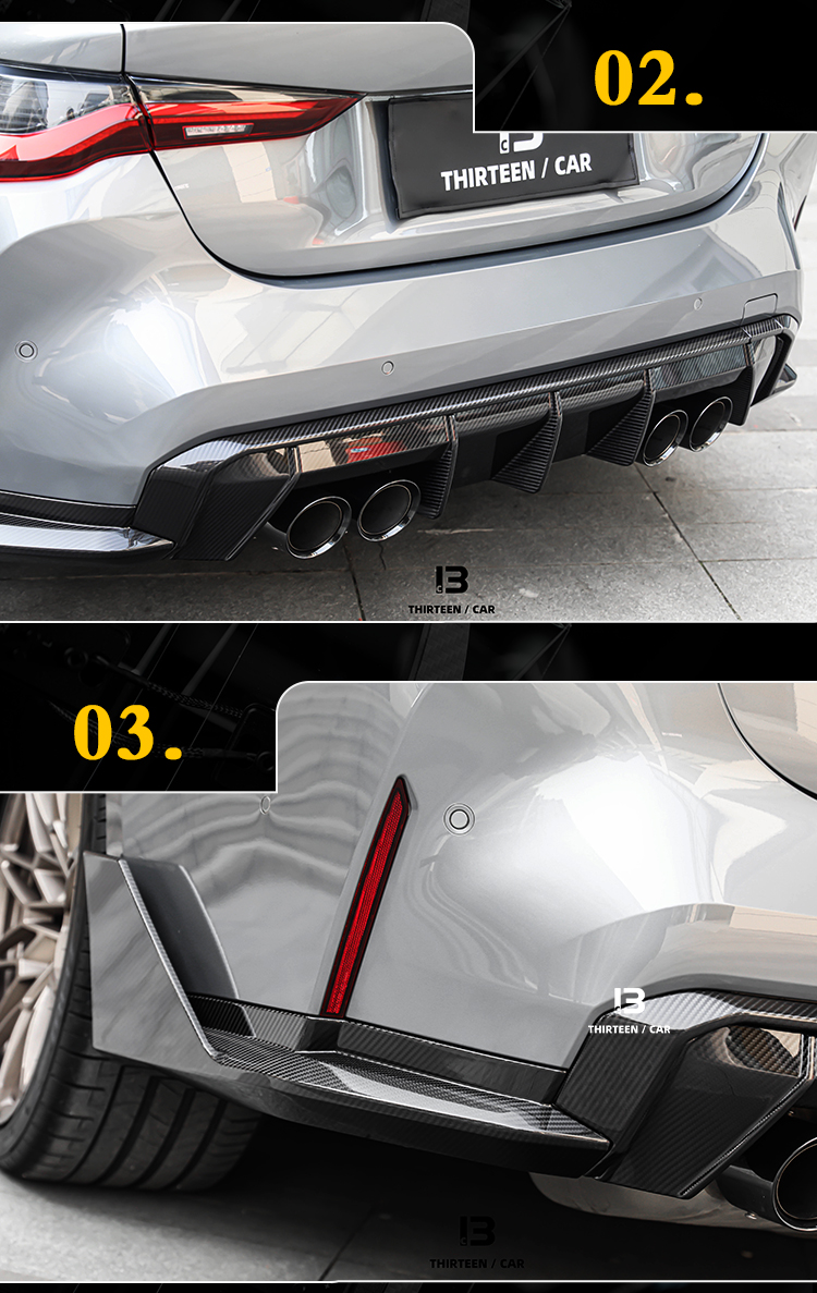 Rear Diffuser M3 M4 G80 G82 MP Style