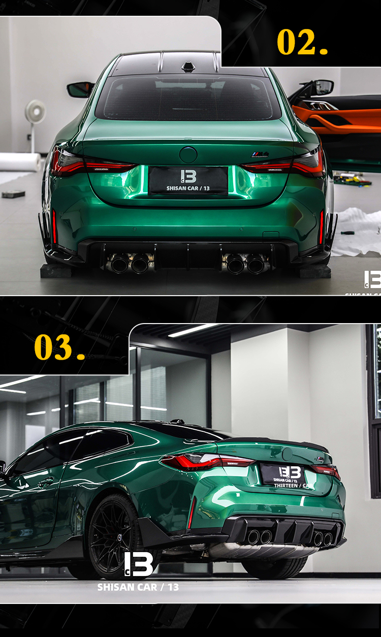 Rear Bumper Diffuser for M3 M4 G80 G82 OEM