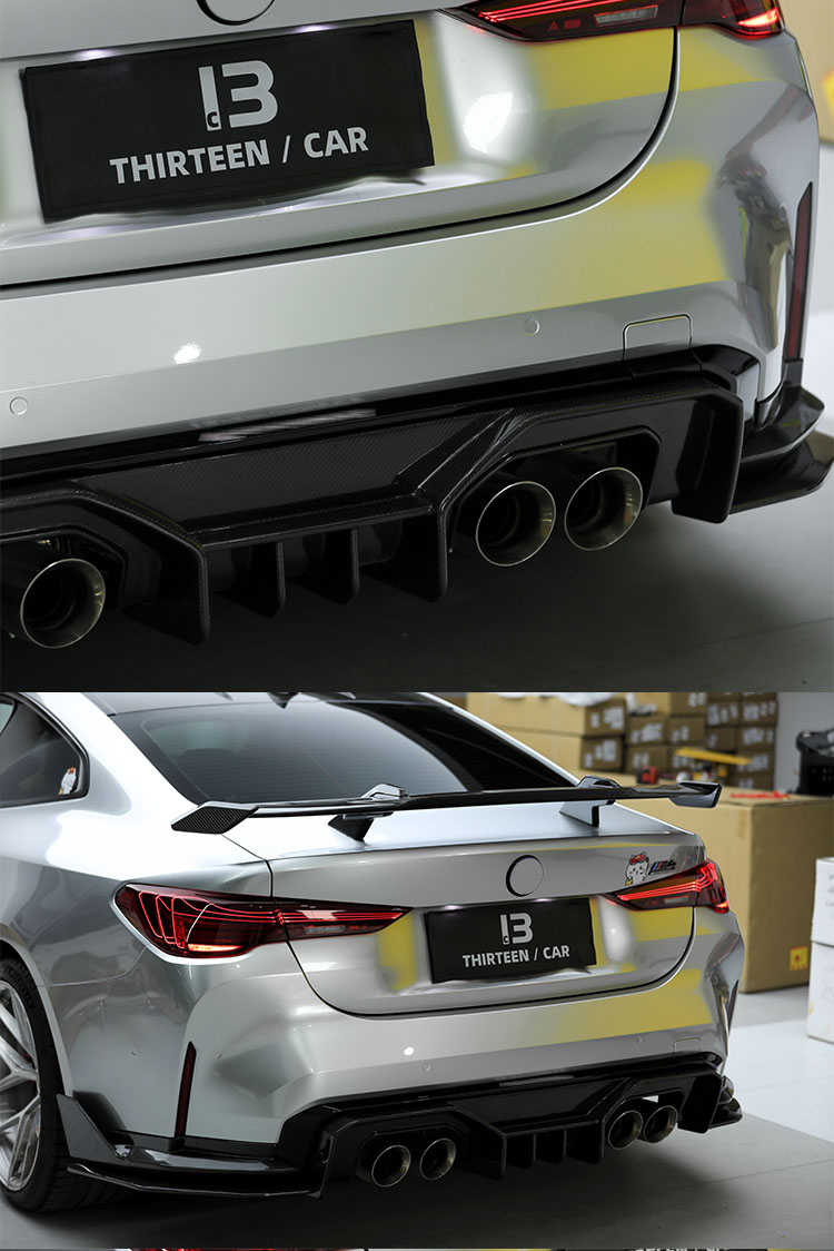 Rear Diffuser AD Style for G80 G82