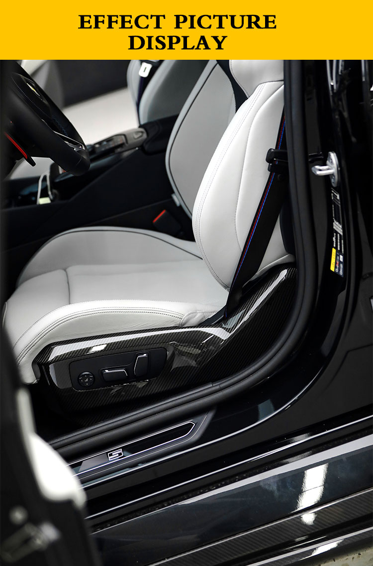 Seat Side Adjustment Panel Trim Cover for M5 G90 G99