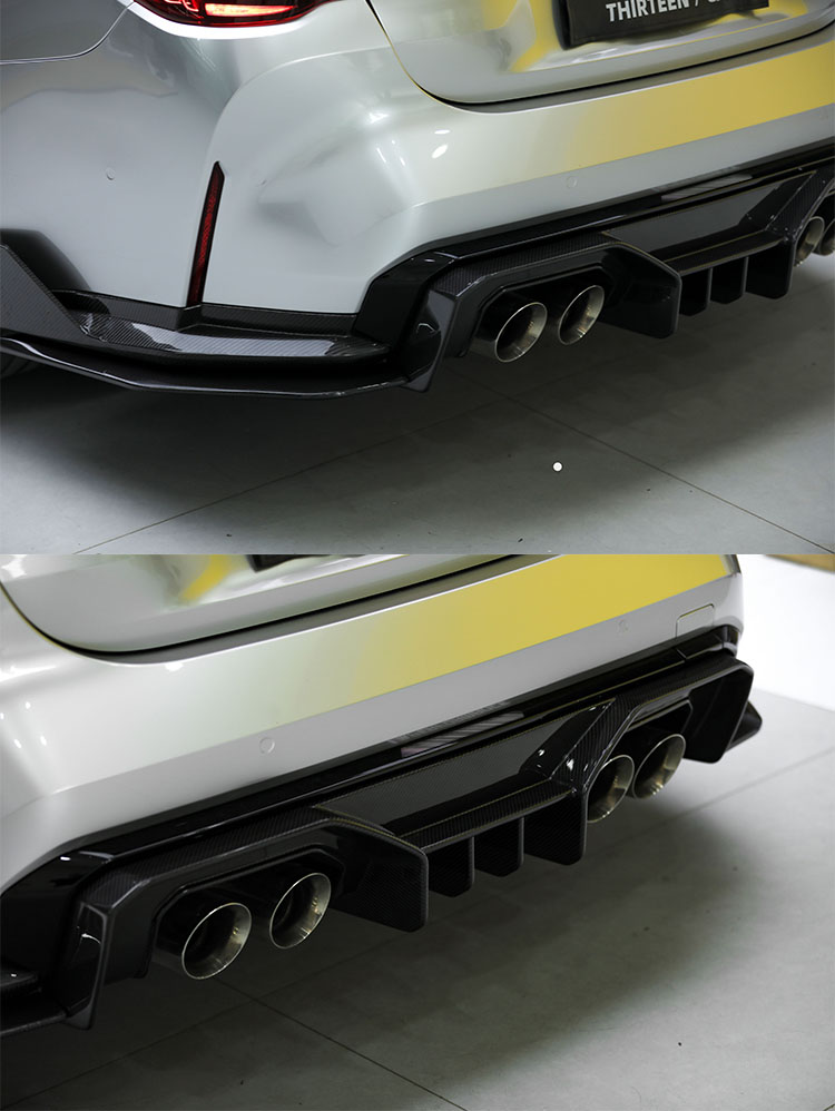Rear Diffuser AD Style for G80 G82
