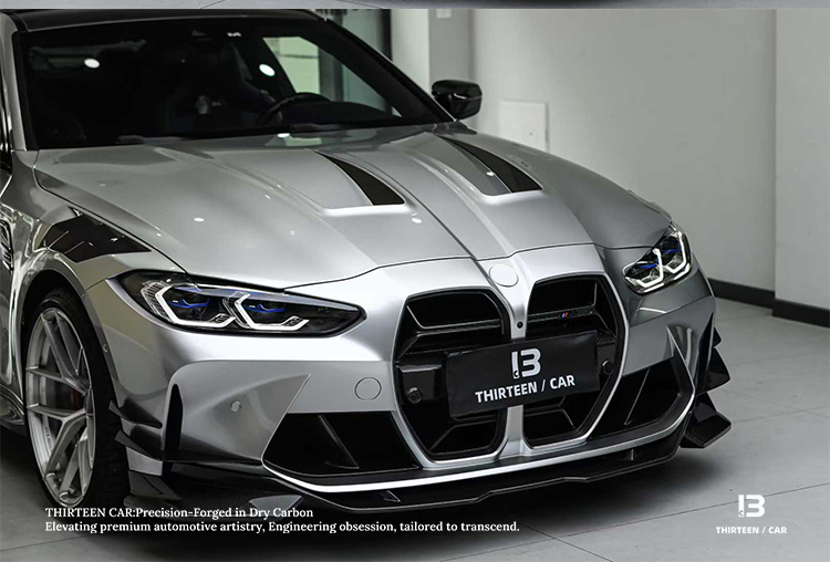 Front Bumper Lip M3 M4 G80/G82/G83 CFA Style