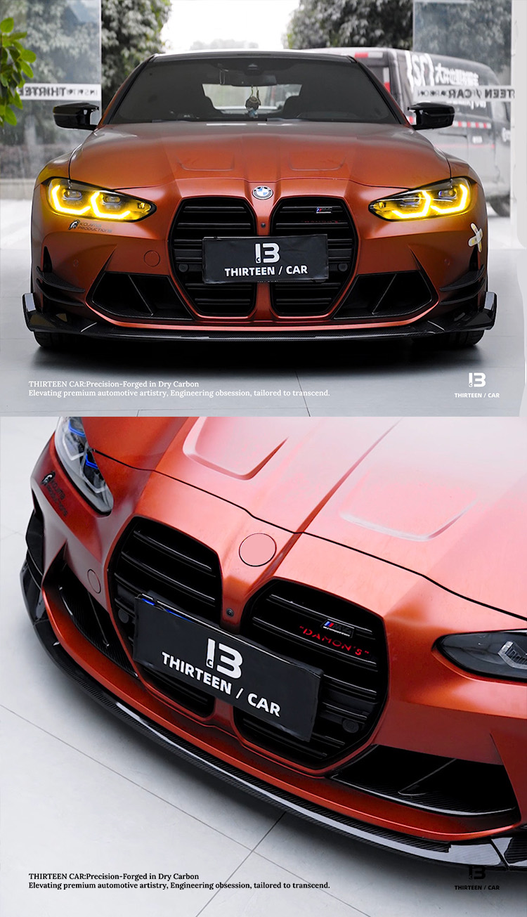 Front Splitter M3 M4 G80 G82 CSL Bumper Lip