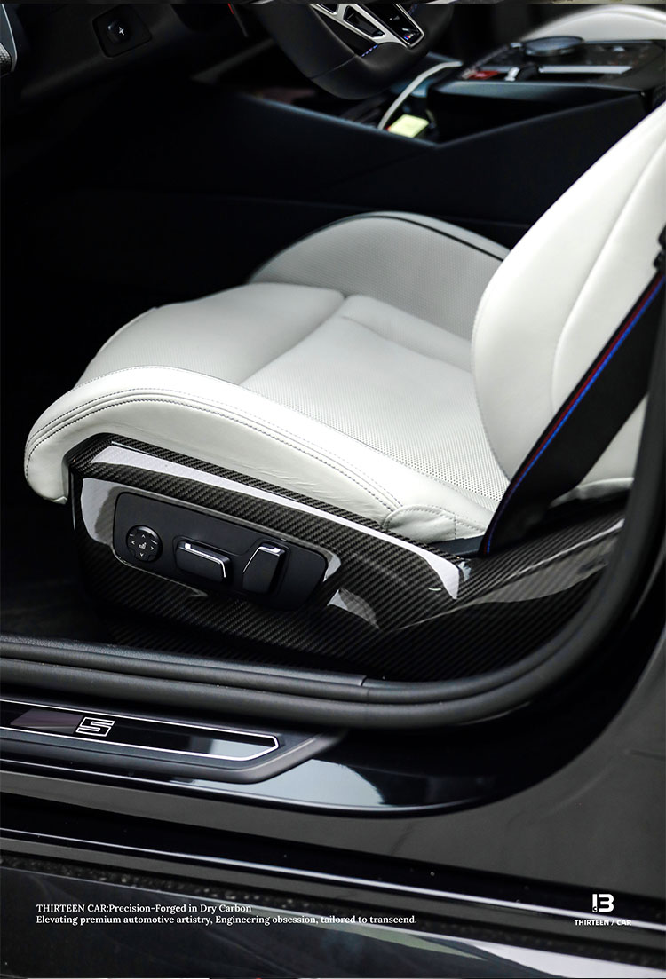 Seat Side Adjustment Panel Trim Cover for M5 G90 G99