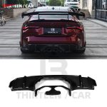 Rear Bumper Rear Lip Center-Exit Diffuser for G80 G82